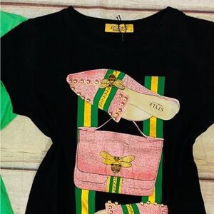 Women’s t-Shirt with rhinestones